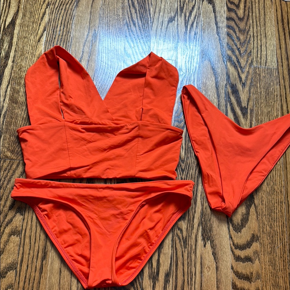 L space  Orange Bikini Set small